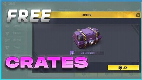 New Credit Store Update Cod Mobile Season 10 | Free Epic Crates in Cod Mobile Season 10