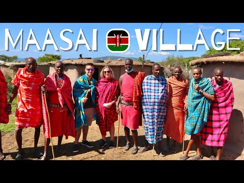 A Different Way Of Life Visiting A Real Maasai Village