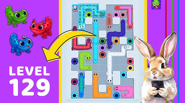 Gecko Out Level 129 Solution Walkthrough