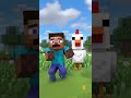 When the Minecraft Chicken is SUS 😱 #shorts