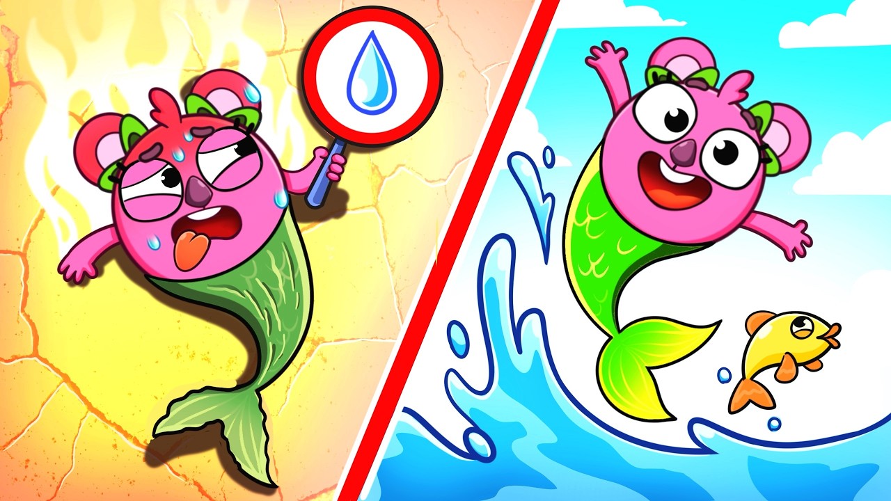 Canción de la Pequeña Sirenita 😍 | Canciones para Niños 😻🐨🐰🦁 Baby Zoo