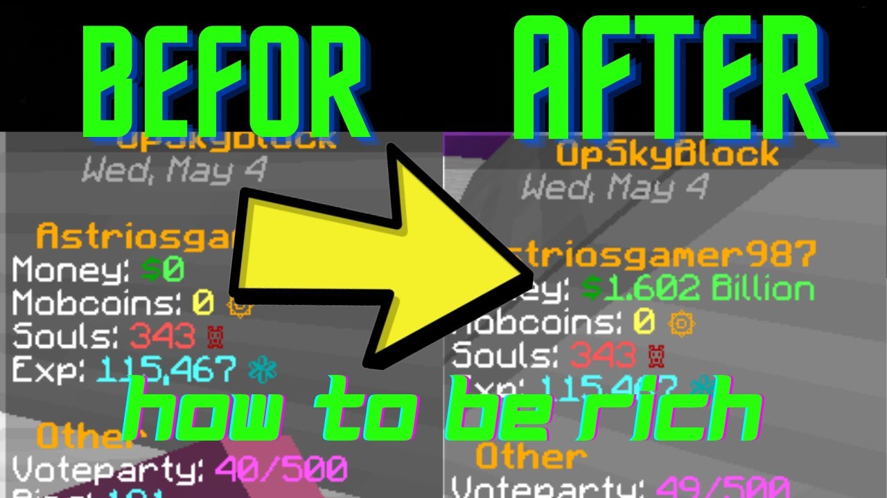 How to be rich in Pika Network OPSkyblock | Minecraft | Astrios Gamer 🤑