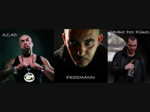 Azad ft Freeman & Savant Des Rimes & Jonesmann - Das Verhör ( Rap German ft Rap French )