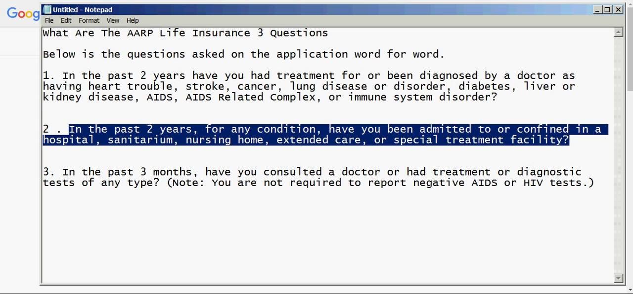aarp life insurance 3 medical questions youtube aarp membership number format