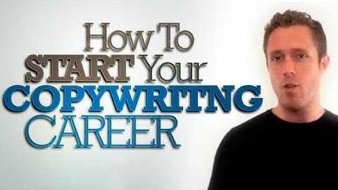 @JesseForrest  How To Start Your Copywriting Career