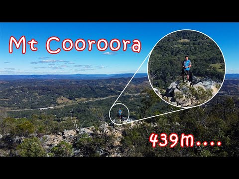 I climb 439m to the summit of Mt Cooroora in the Sunshine Coast - 2020