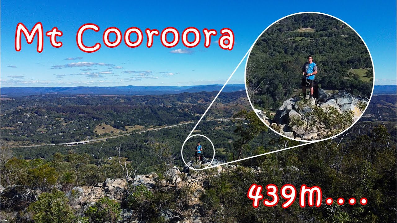 I climb 439m to the summit of Mt Cooroora in the Sunshine Coast - 2020