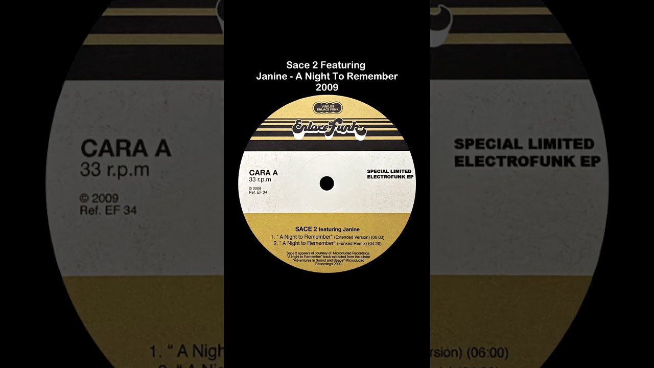 Sace 2 Featuring Janine – A Night To Remember