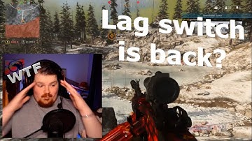 New hack lag switch? Warzone is broken!