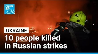 Thumbnail for Russian strikes kill ten people as Zelensky tries to revive peace efforts in Turkey • FRANCE 24