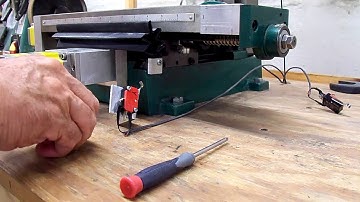 Homing switches for the CNC mini mill