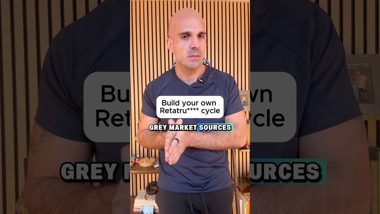 Retatrutide WITHOUT Grey Market Compromises 👀 #retatrutide #glp1