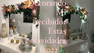 GUIRNALDA DECORATIVA PARA MI RECIBIDOR 🎄 IDEAS PARA DECORAR EN NAVIDAD