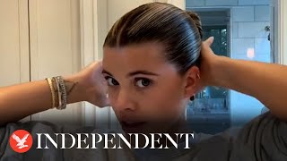 Sofia Richie finally shares tutorial on how to do her signature sleek bun