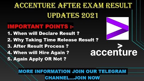 ⏩ Accenture 8 July Result ❓|| Again Apply or not || No response ❌