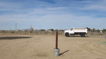 Dumping on the spot by operator Nielsen