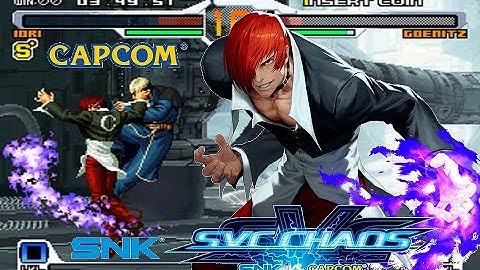 SNK vs. Capcom: SVC Chaos [60fps] Hardest-Iori Yagami No Lose ALL