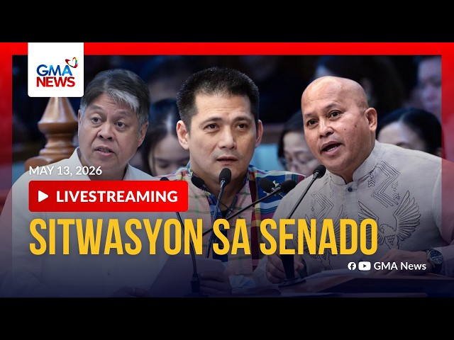 LIVE - Tensyon sa Senado - Komosyon at kaguluhan sa Senate building (May 13, 2026) |GMA News -Replay