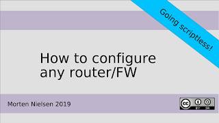 Famous Going scriptless - How to configure any router Net Worth