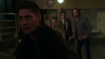 What episode does Michael leave Dean's body?
