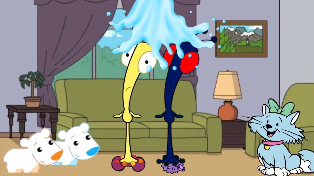 Yellow Alien and His Dark Clone got Double Pranked from Flo, Splish and ...