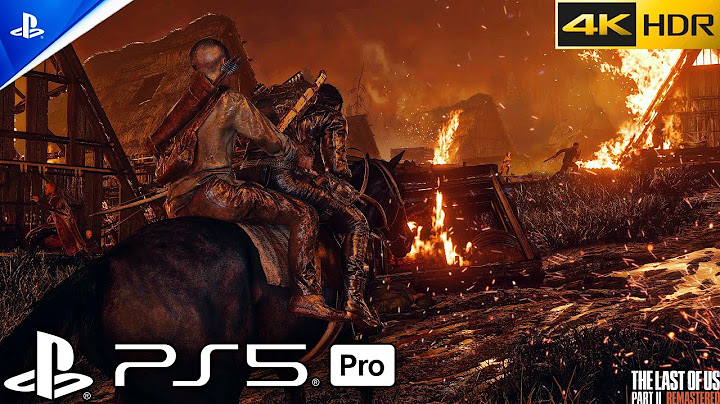 THE LAST OF US 2 REMASTERED PS5 PRO ULTRA Realistic Graphics Gameplay [4K HDR 60FPS]