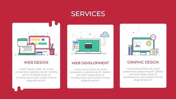 Responsive Services Section using HTML, CSS (Flexbox)