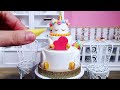 Miniature Edible Unicorn Cake for Valentine's Day - Mini Food ASMR