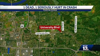 Fatal car crash in Tuscaloosa on University Blvd.