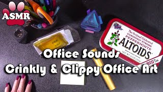 ASMR Office Sounds / Crinkly & Clippy Office Art screenshot 4