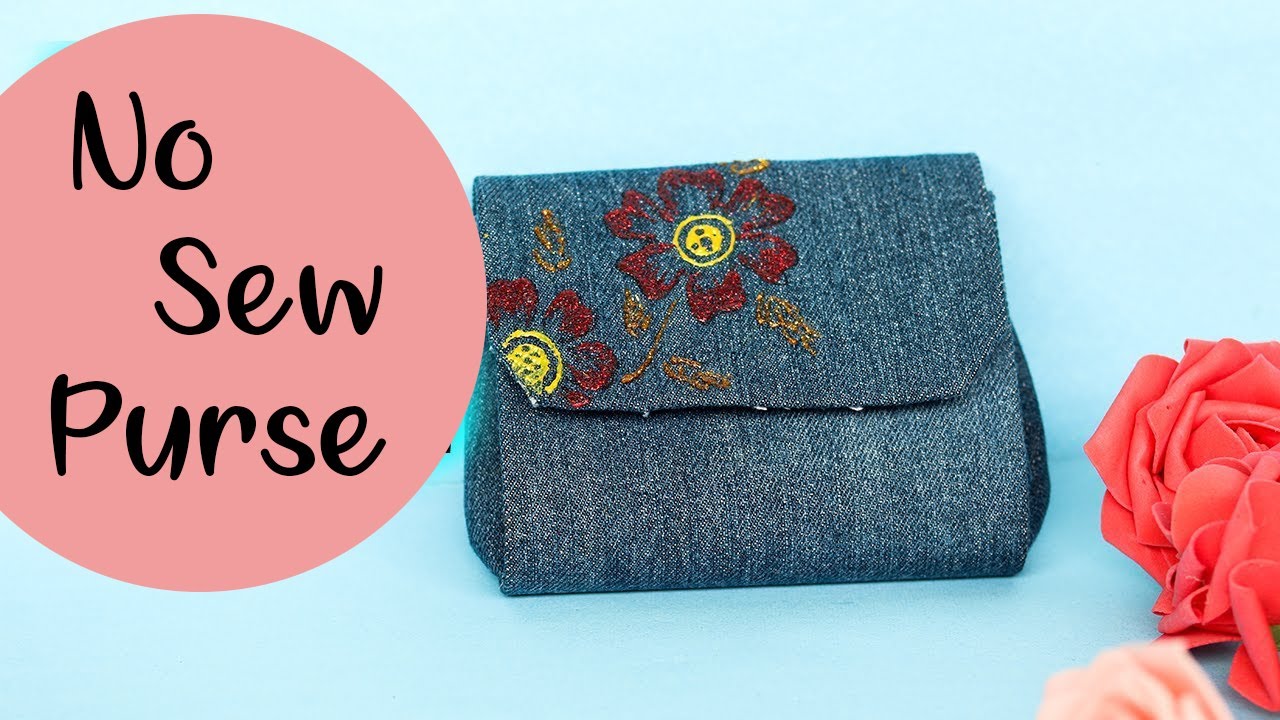 Tutorial: No-sew pineapple or watermelon felt purse – Sewing