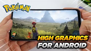 HIGH GRAPHICS POKEMON GAME FOR ANDROID IN 2021 WITH | HOW TO INSTALL AND PLAY ON MOBILE screenshot 5