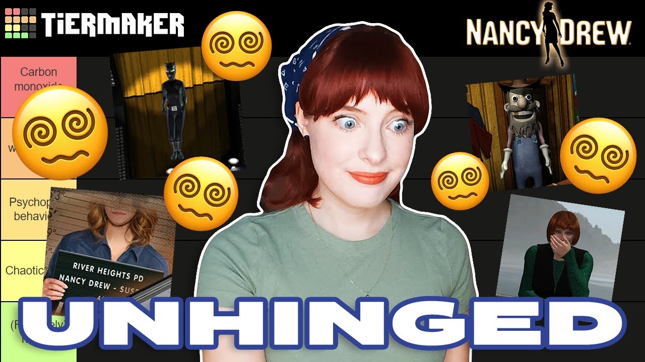Ranking the most unhinged things in the Nancy Drew games (tier list)