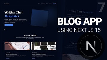 Build a Stunning Blog Homepage with Next.js 15 & Shadcn – Quotes Section