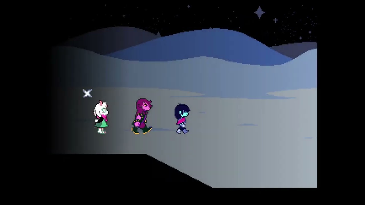 deltarune: weird route knight fight