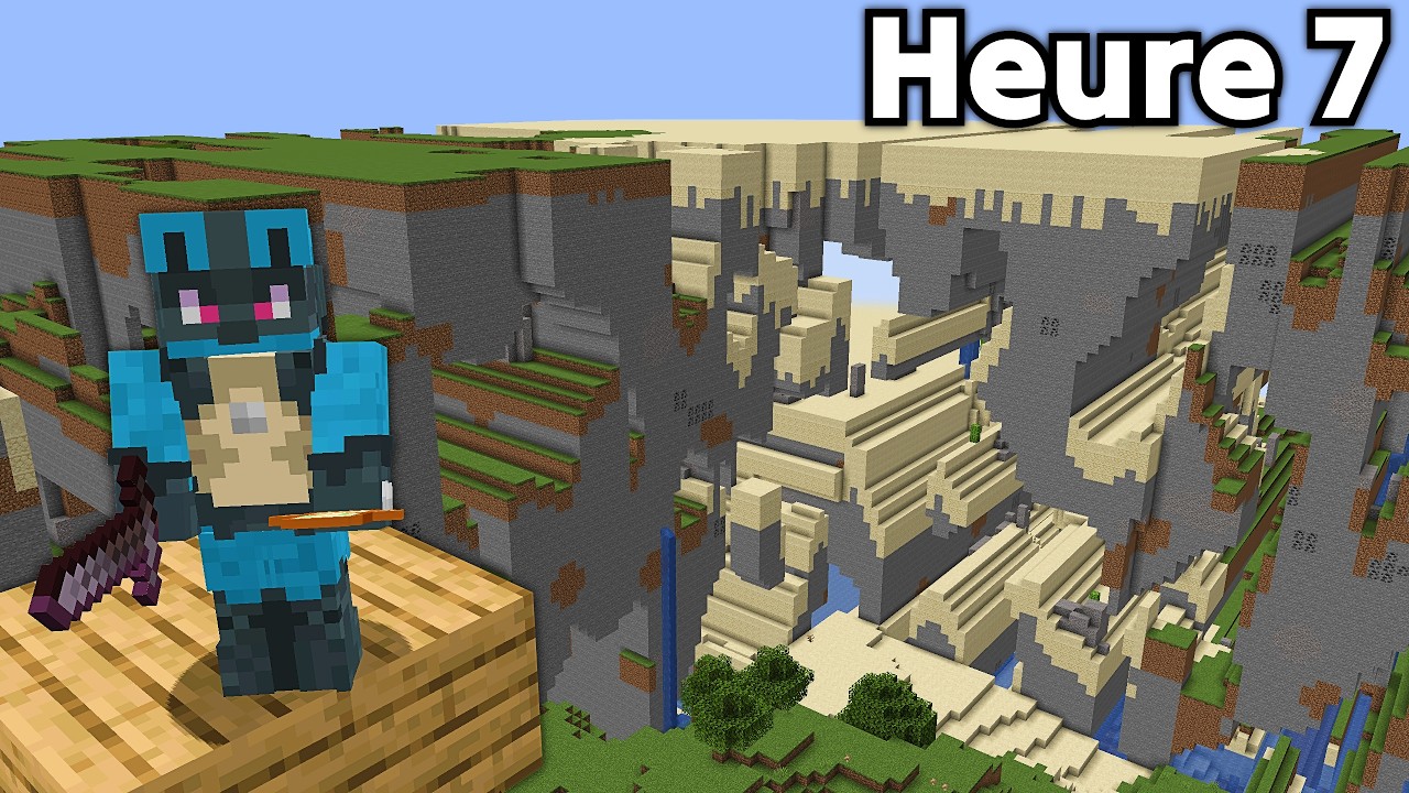 J'ai Parcouru 30,000,000 blocs en 24H sur Minecraft..