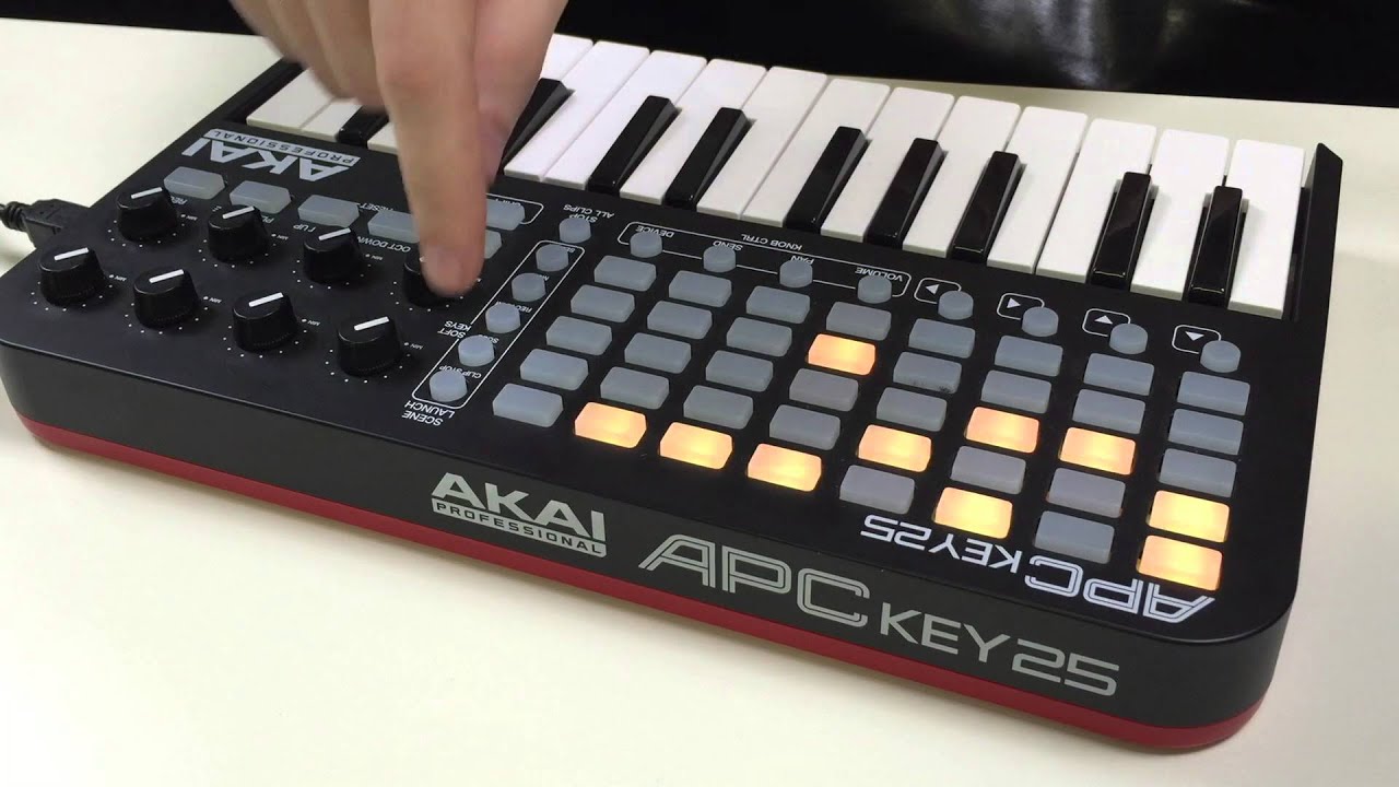 akai apc key 25 software