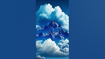3d animation of clouds #3d #animation #clouds #mountains