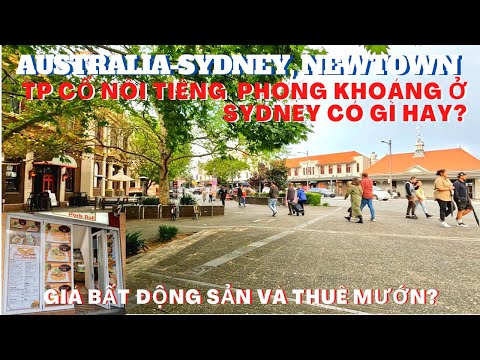 Video Cuộc Sống Úc Châu-Newtown TP Cổ Nổi Tiếng Với Cuộc... - youtube