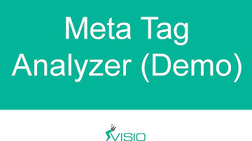 Online Meta Tag Analyzer / Checker
