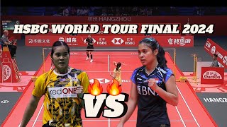 Pertandingan Luar Biasagregoria Mariska Tunjung Vs Busanan Ongbamrungphan Badminton Wtf 2024Day 2