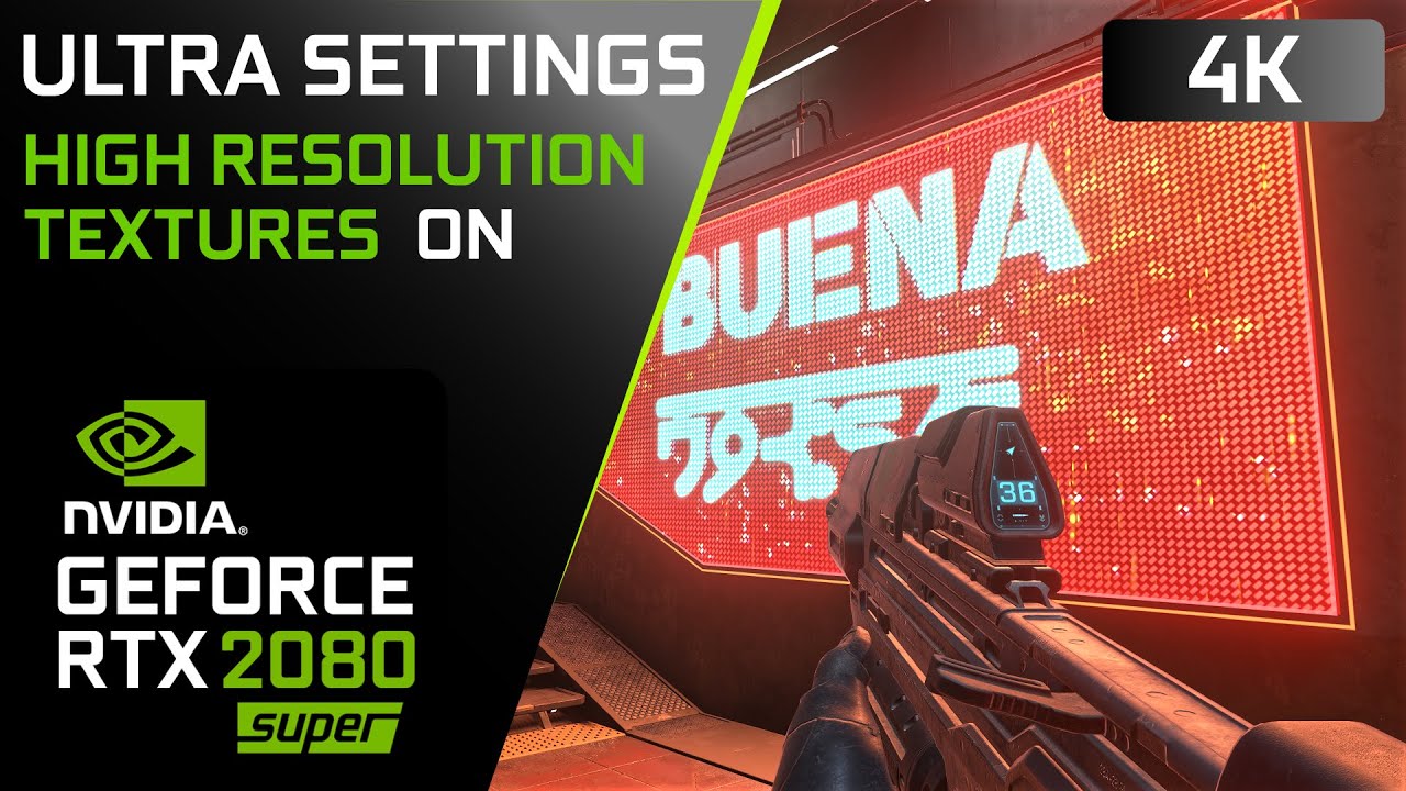 Halo Infinite | HIGH RES TEXTURES | RTX 2080 Super | i9 9900K | 4K ULTRA SETTINGS