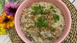 Bubur Lambuk Mudah dan Ringkas Guna Rempah Sup | Resepi Wajib Ramadan