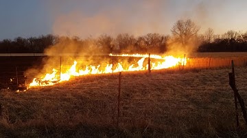 Burning a Hayfield