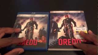 Dredd 3D Blu-ray Unboxing 2012