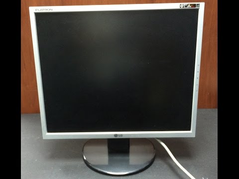 How to repair LG Flatron L1933TR 19" LCD Monitor