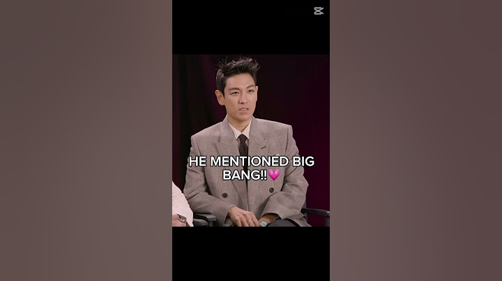This woman is translating in this interview btw he mentioned BIG BANG💗 #bigbang #top #choiseunghyun