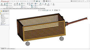 How to Design a Model Trolley in SOLIDWORKS - Step-by-Step Tutorial
