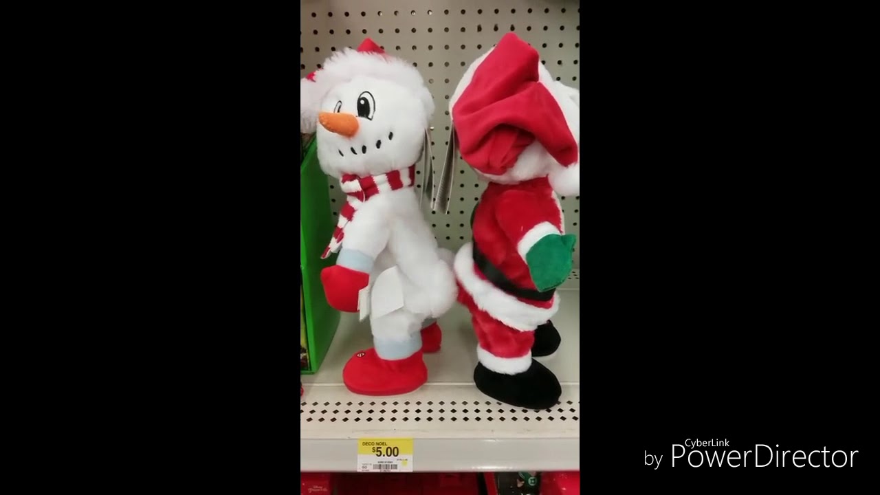 Surakey Bonhomme de Neige Qui Danse, Peluche de Noël Qui Parle et C