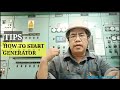 HOW TO START A MARINE DIESEL GENERATOR:  TIPS